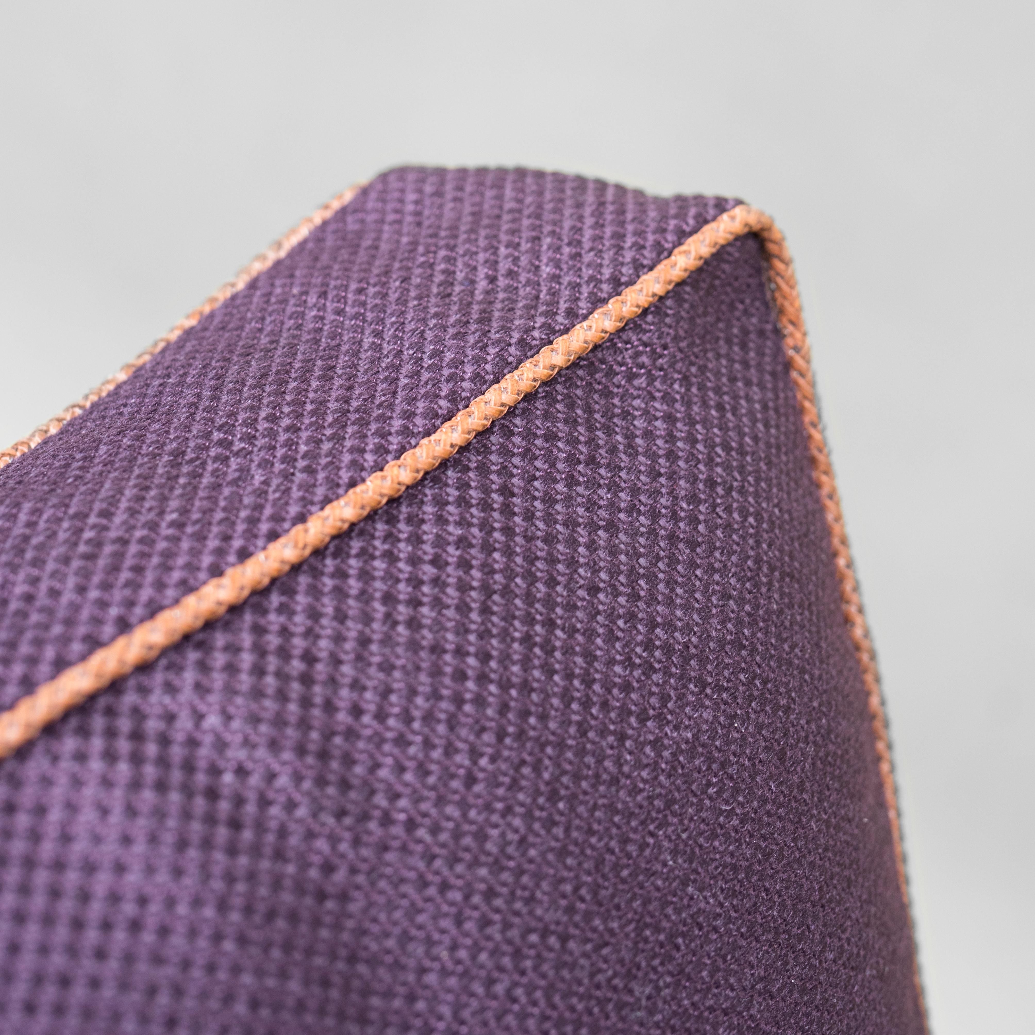 Peter Ghyczy Armchair Urban Brad 'GP01' Ristretto or Purple Fabric 1