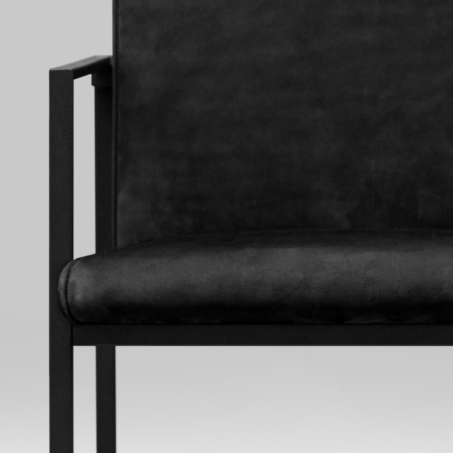 Peter Ghyczy Armchair Urban Maia 'S06+' Charcoal / Black Fabric 6