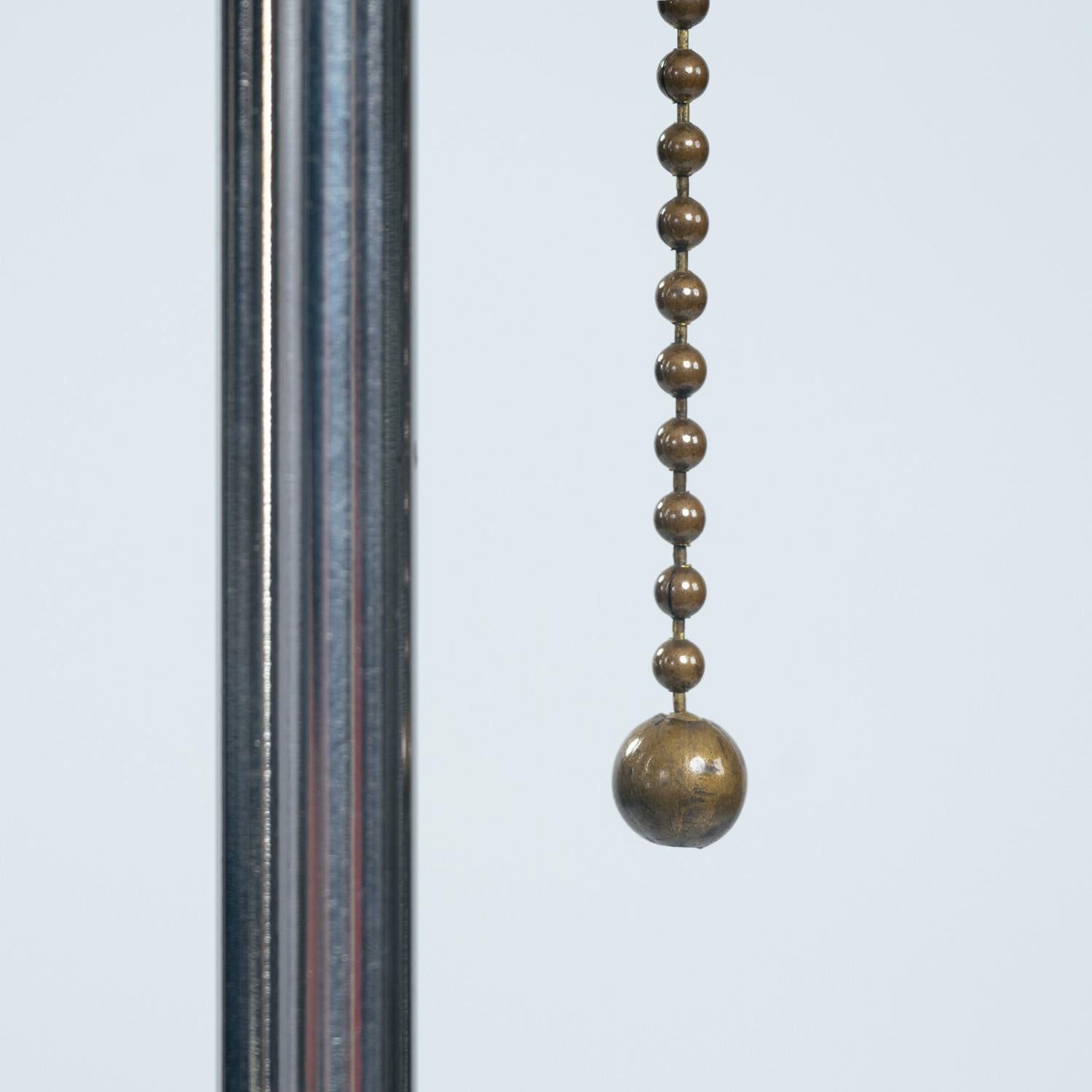 Stehlampen aus Messing mit Messingbeschlägen von Peter Ghyczy, 2er-Set, Niederlande, 1980er Jahre im Angebot 1