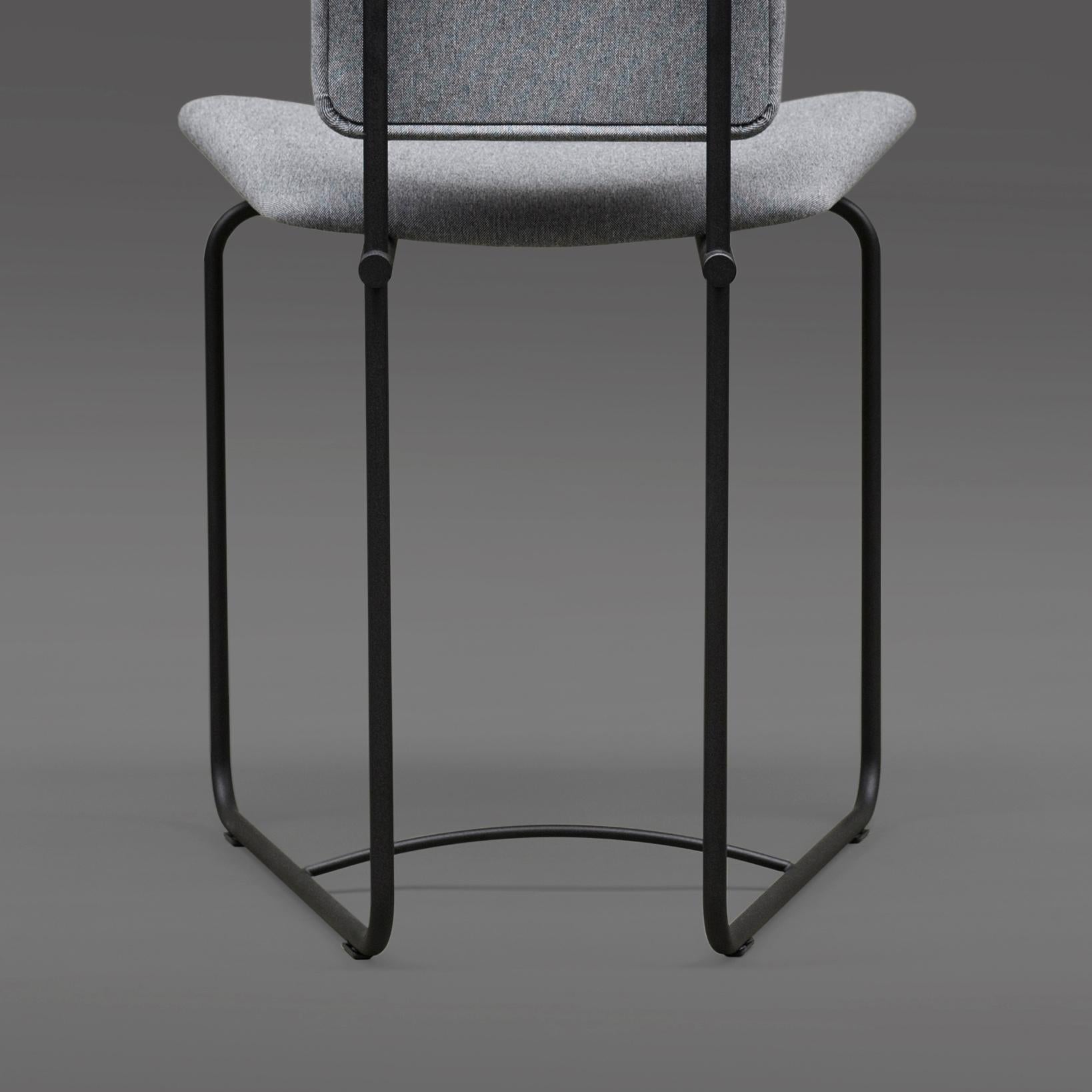 Peter Ghyczy Chair Urban Jodie 'S02' Charcoal / Gray Fabric 7