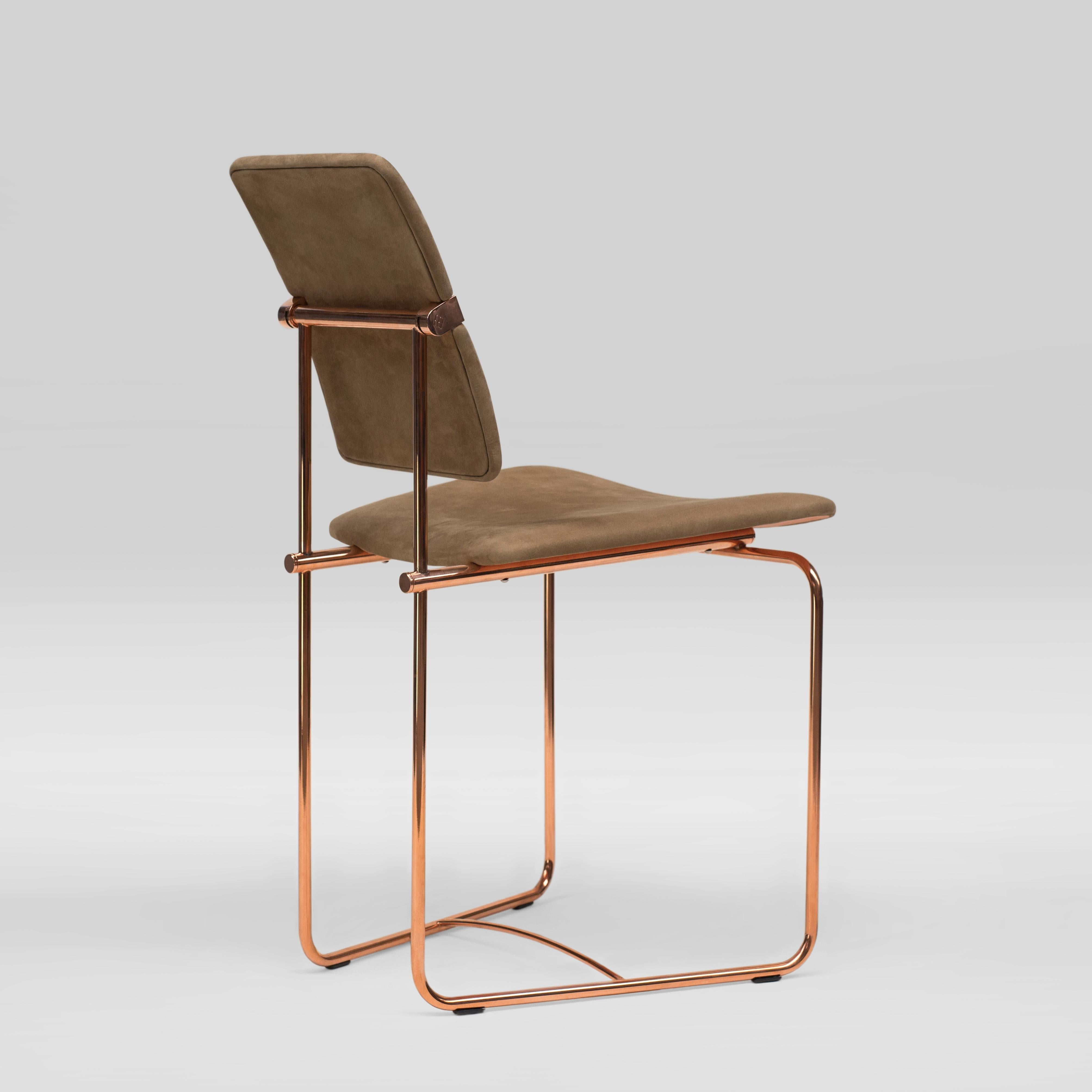 copper egg chair