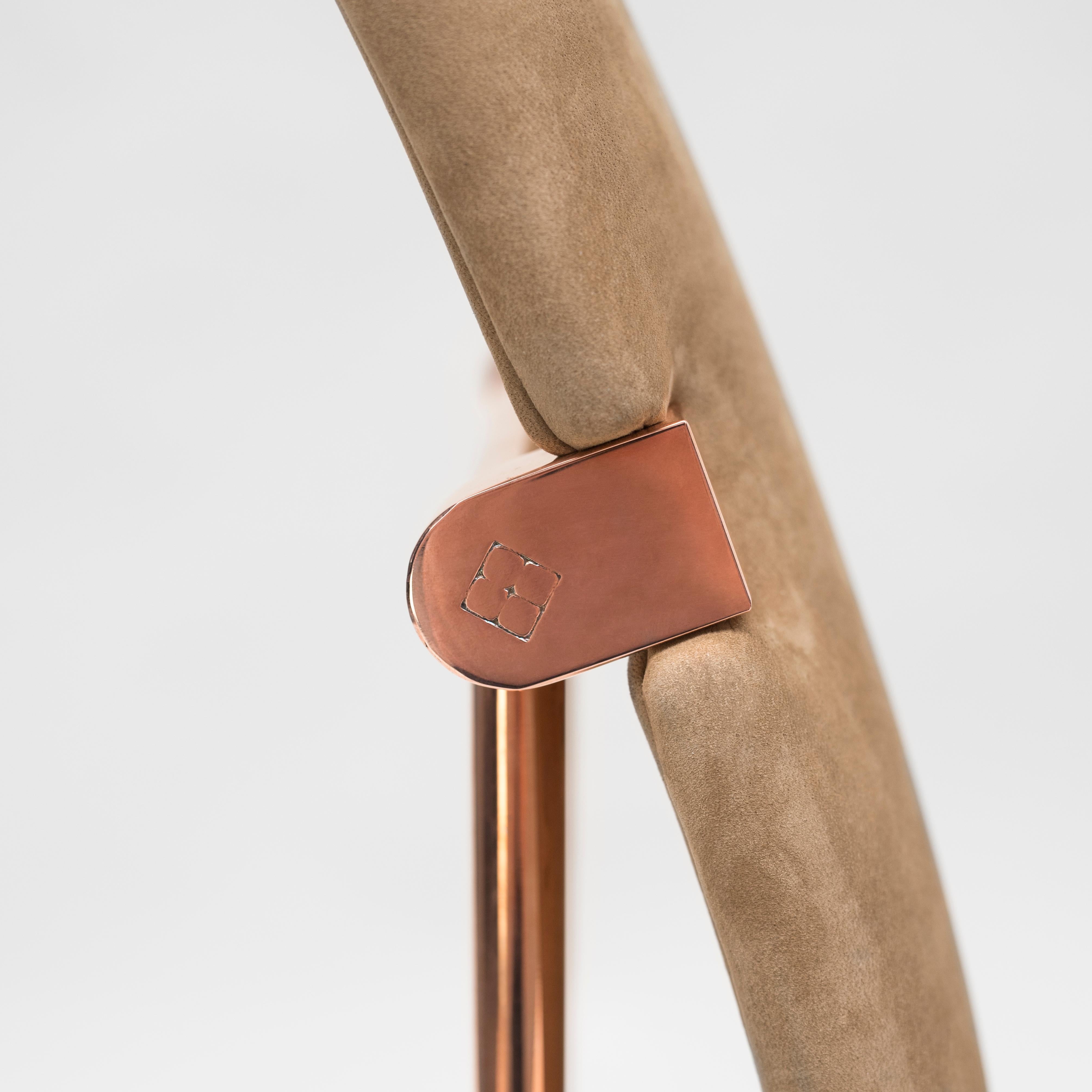 Peter Ghyczy Chair Urban 'S02' Copper / Fabric Limited Edition 1
