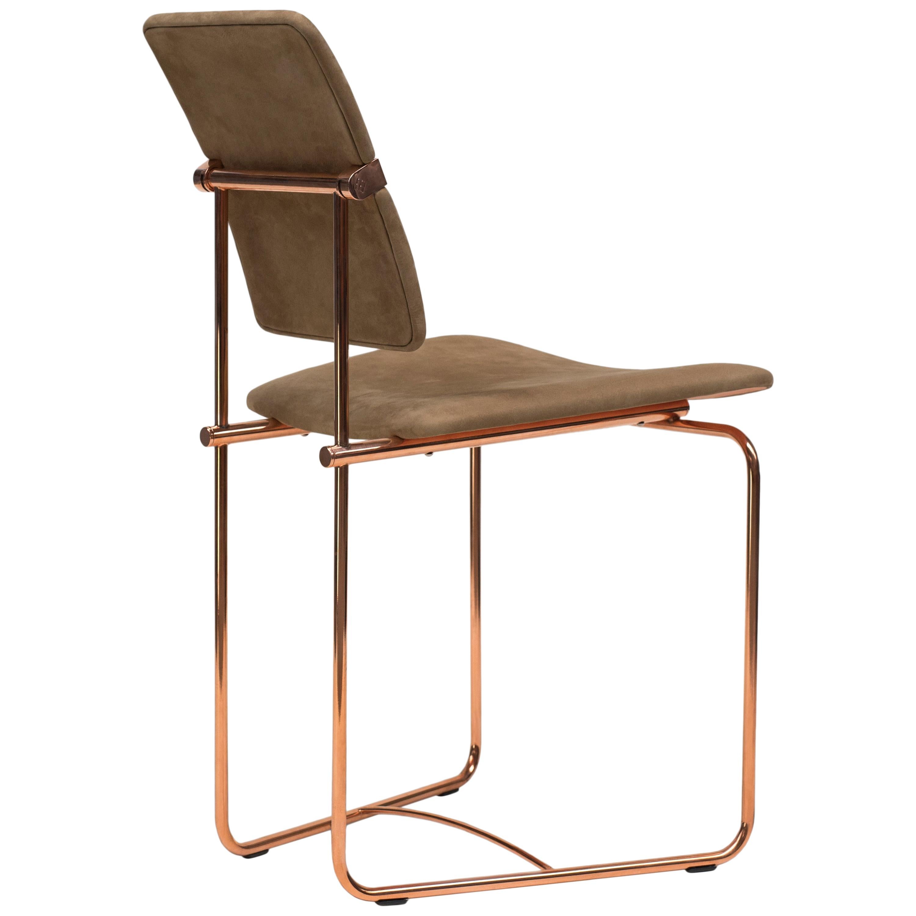 Peter Ghyczy Chair Urban 'S02' Copper / Fabric Limited Edition