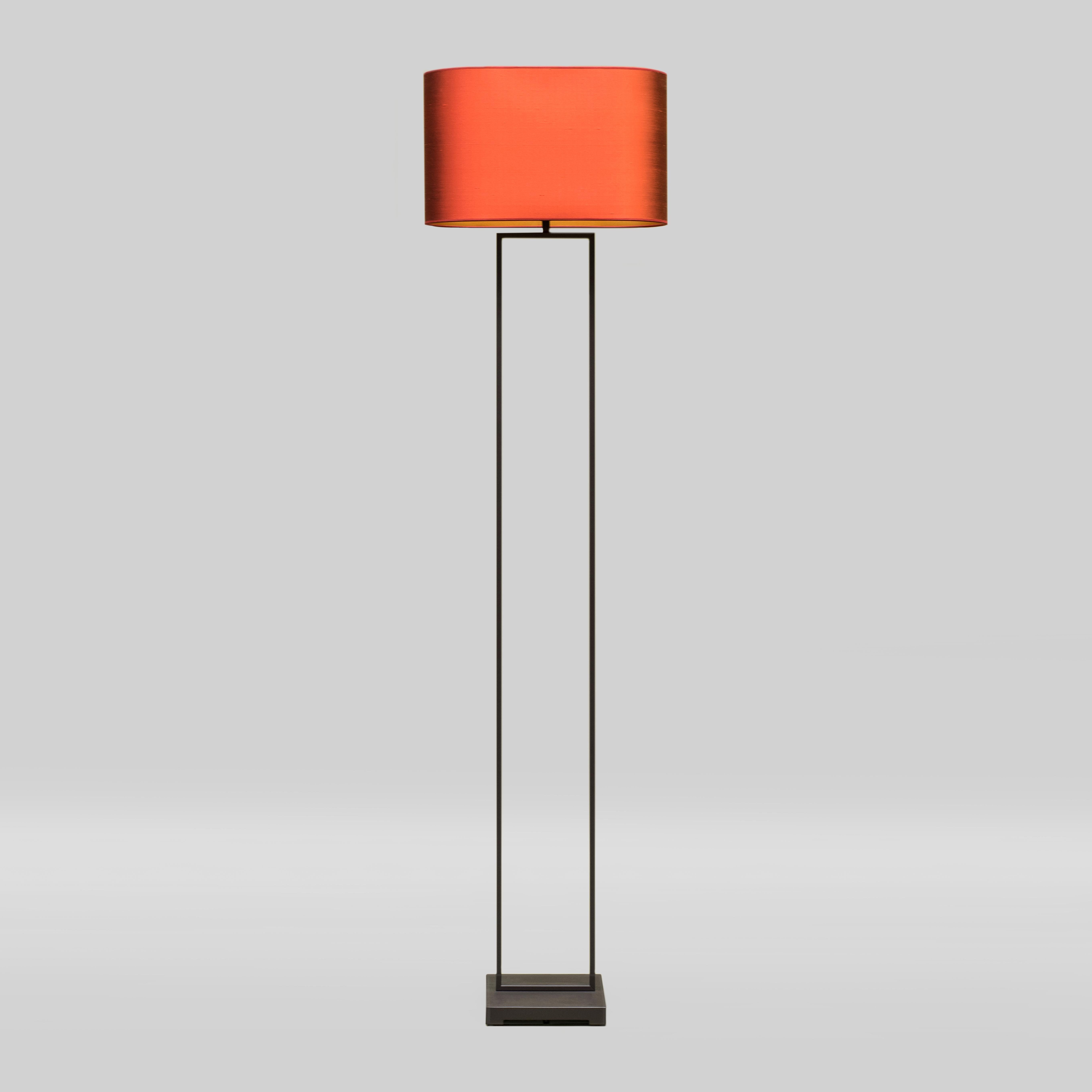 red floor lamps