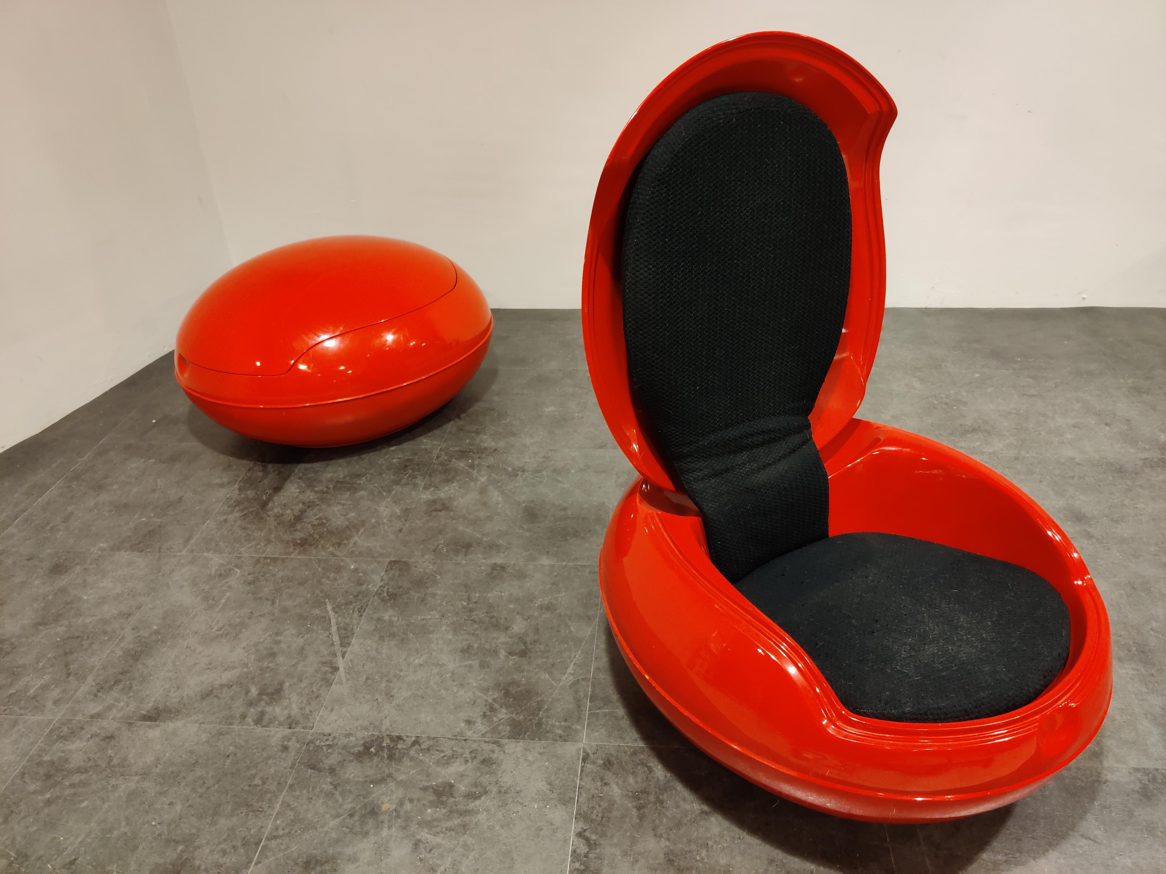 Peter Ghyczy Egg Chair Set, 1960s 3