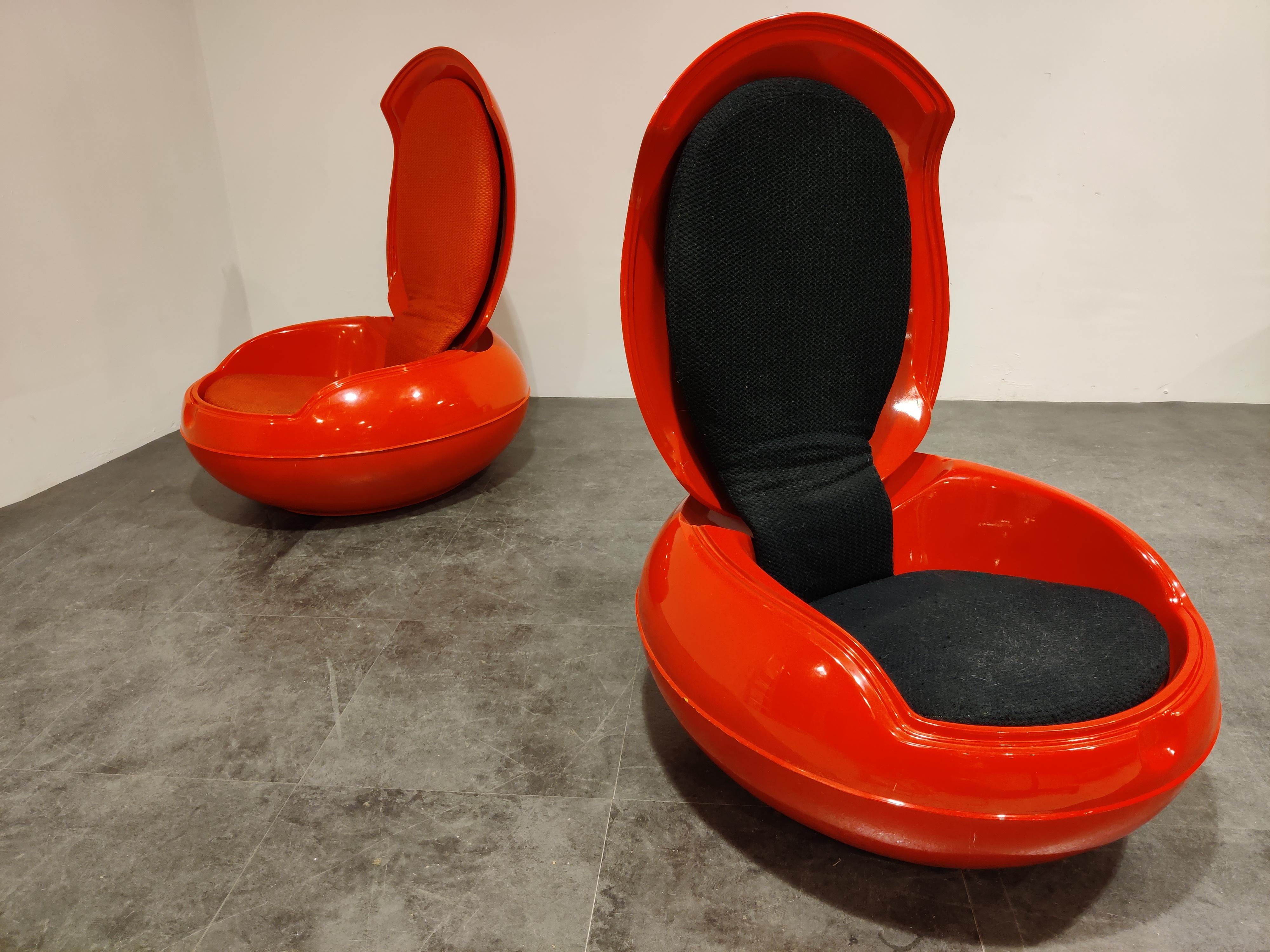 Peter Ghyczy Egg Chair Set, 1960s 1