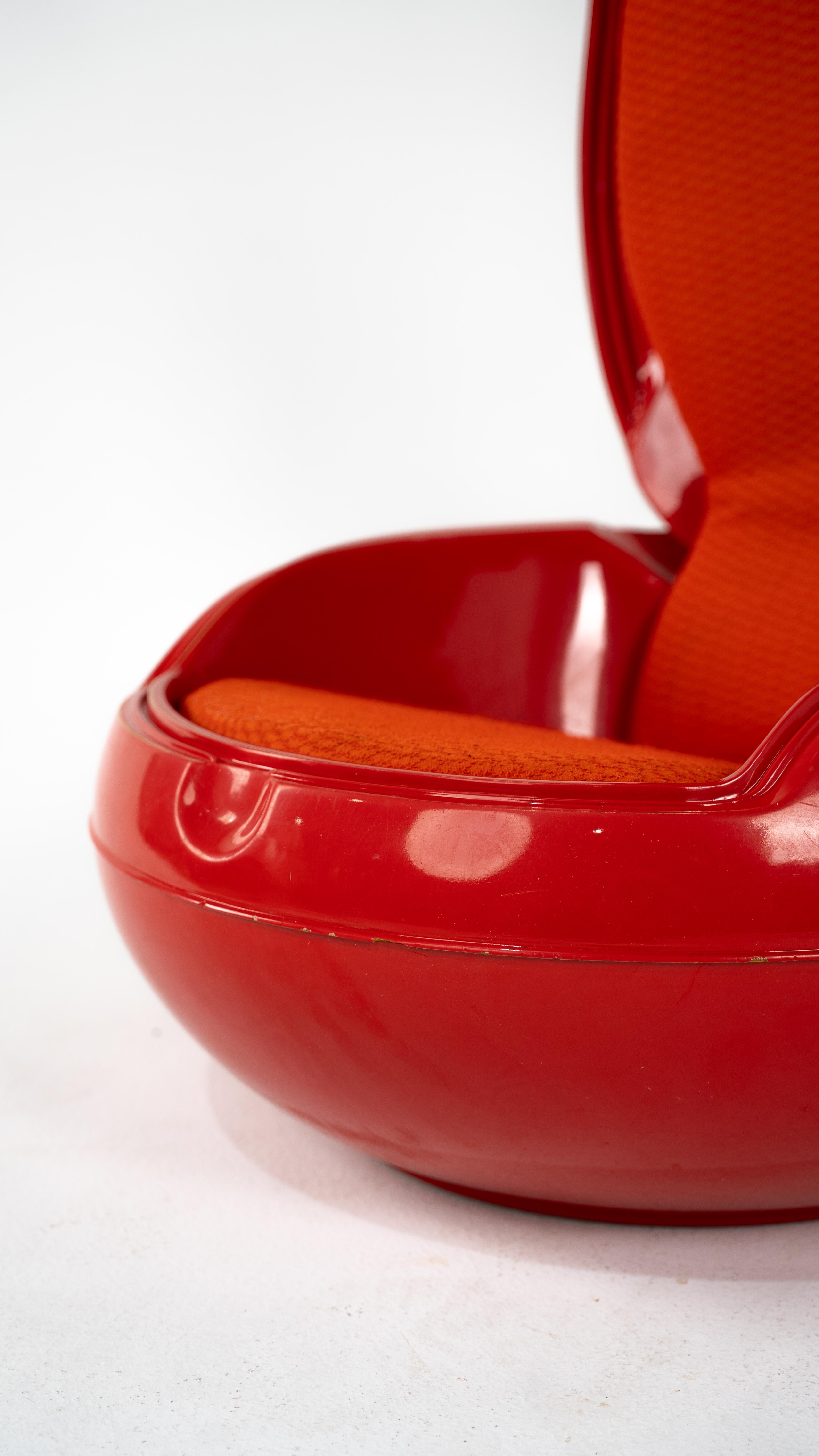 Peter Ghyczy pour Ghyczy Design, œuf de jardin ou œuf Senftenberg, 1968 en vente 5