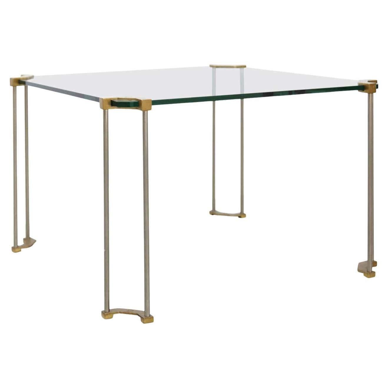 Peter Ghyczy Glass Low Table, circa 1970 For Sale 2