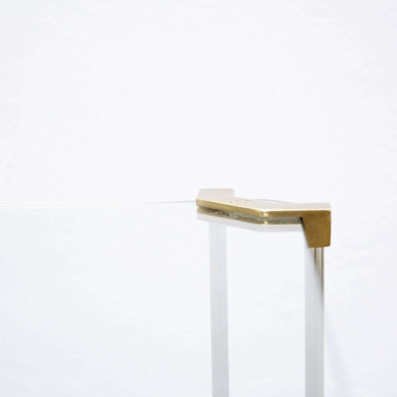 Milieu du XXe siècle Table basse en verre Peter Ghyczy, datant d'environ 1970 en vente