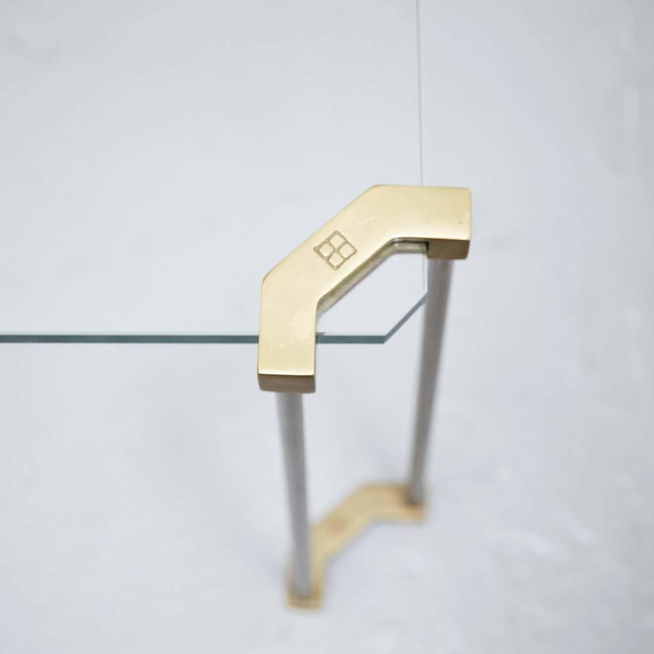 Table basse en verre Peter Ghyczy, datant d'environ 1970 en vente 1
