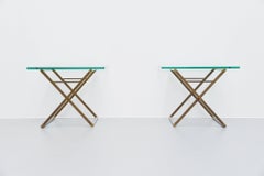 Peter Ghyczy Pair of Side Tables, Holland, 1980