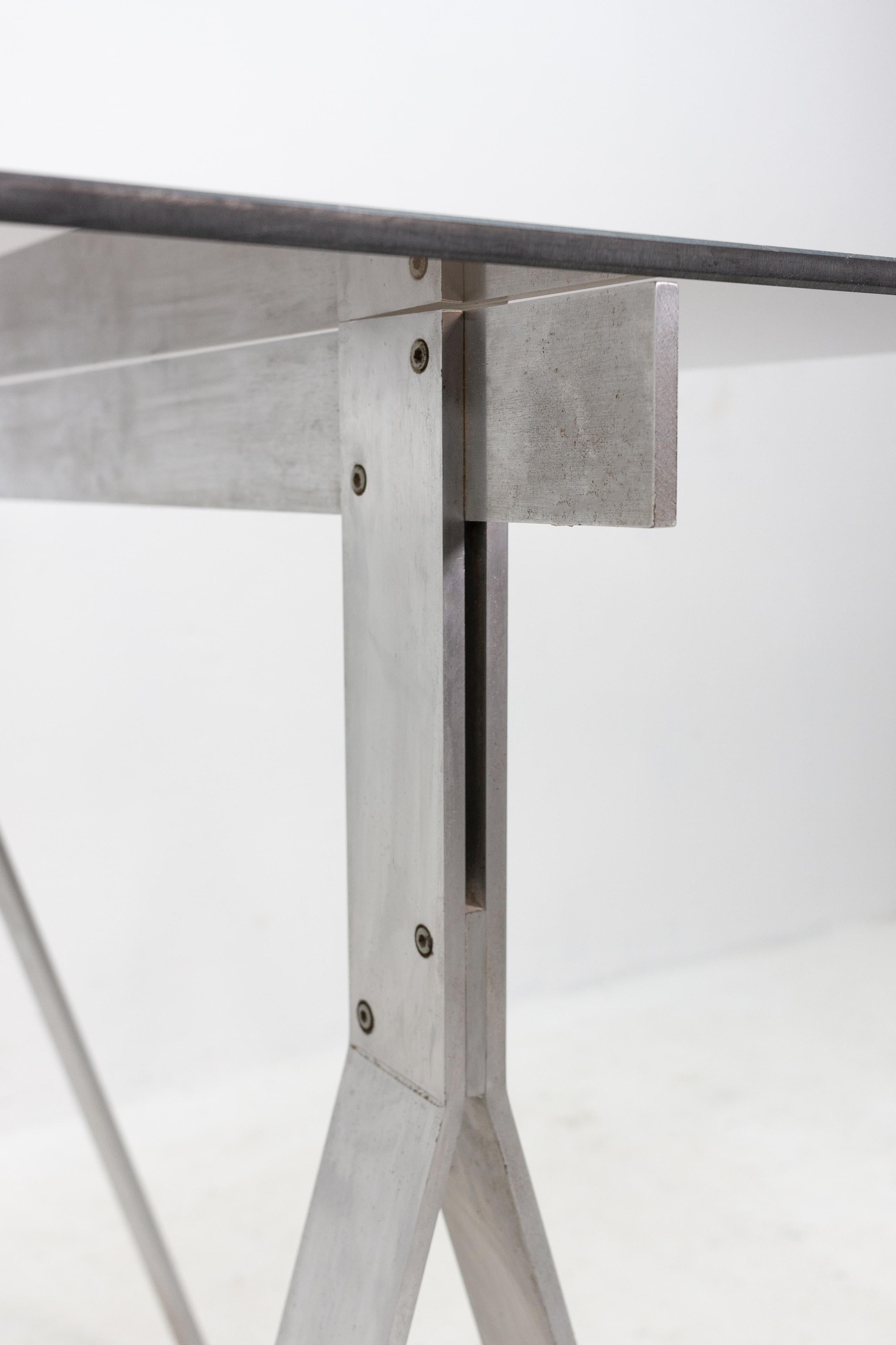 Peter Ghyczy Style Trestles Writing Table 4