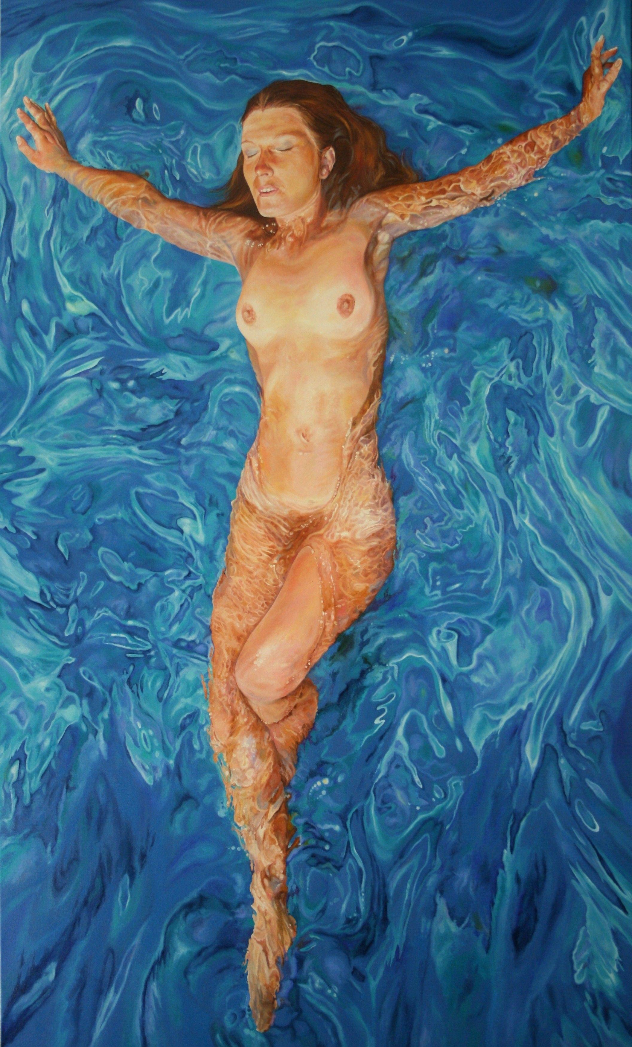 LIBERTY  XIV, Pittura, Olio su tela - Painting di Peter Goodhall