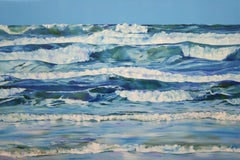 SURF, SUN & SAND  VIII, Painting, Oil on Canvas