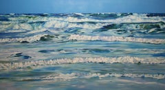 SURF, SUN & SAND  XI, Painting, Oil on Canvas