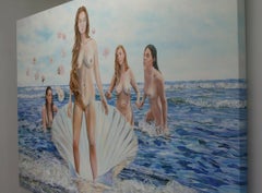 THE BIRTH OF VENUS, Peinture, Huile sur Toile