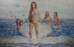 THE BIRTH OF VENUS, Painting, Oil on Canvas