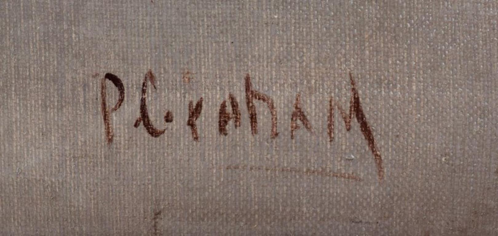 Peter Graham (1836-1921).  Öl auf Leinwand. Schottische Highlands. 1880er-Jahre im Angebot 4