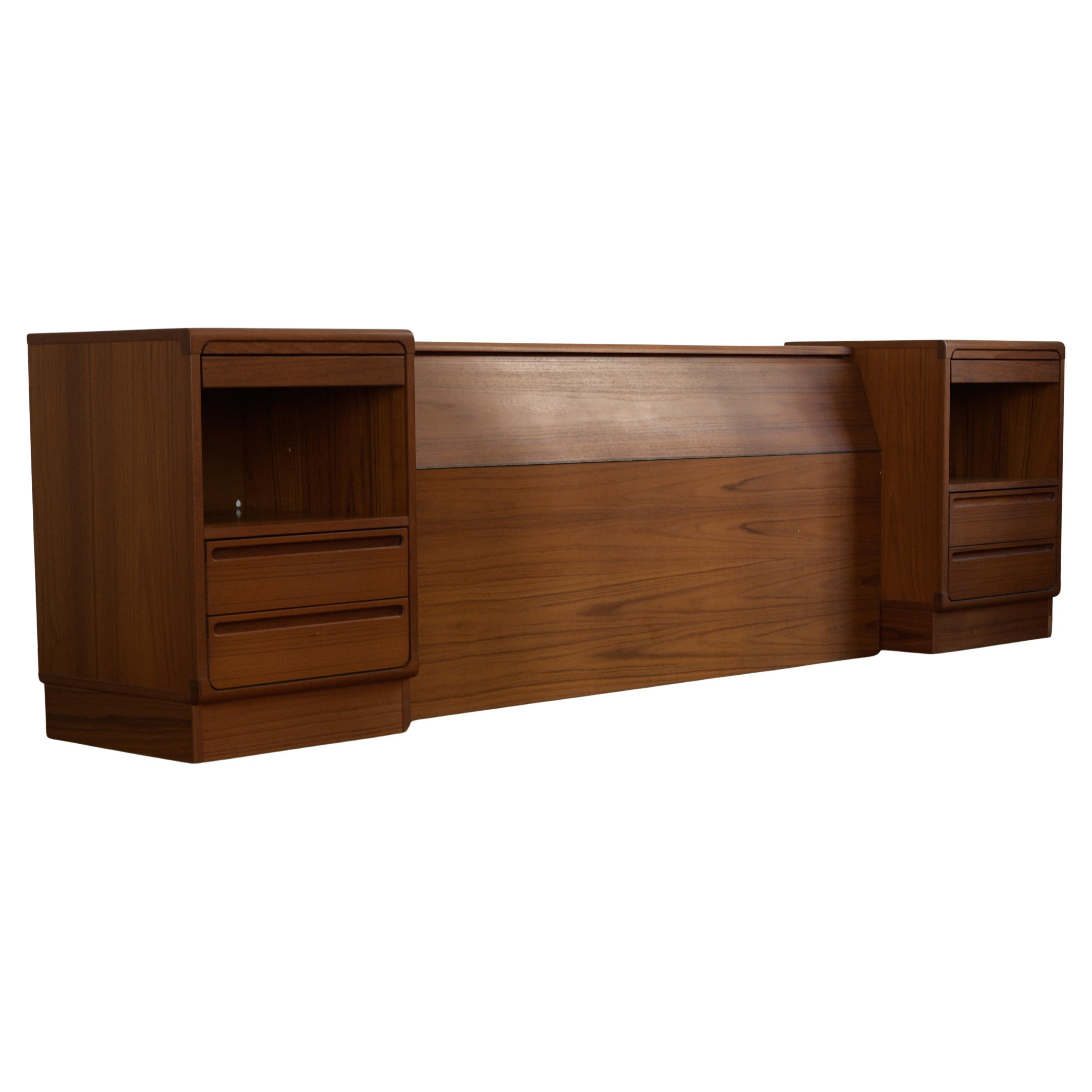 Peter Graves Sorensen for Torring Design tête de lit et tables de nuit grand format en vente