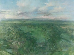 View from the Road Between Cambo and Hexham (Northumberland), Oil Painting