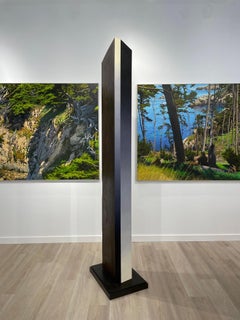 Pillar - freestanding California Redwood sculpture 
