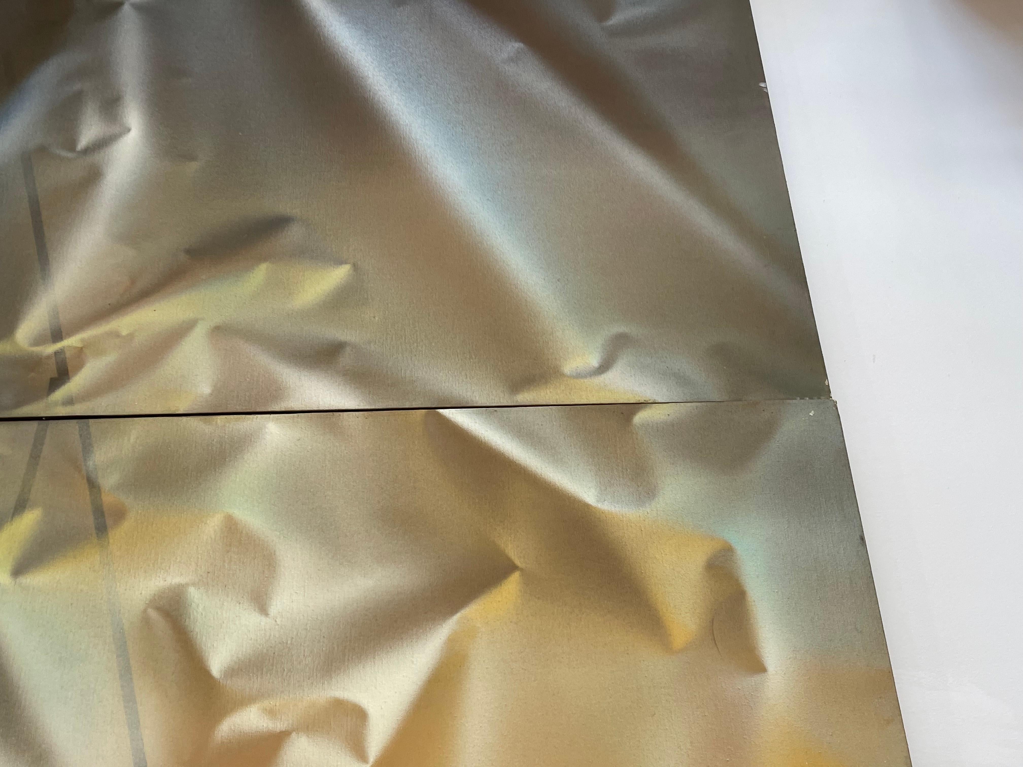 Peter H Mackie Triptych Acrylic on Canvas For Sale 1