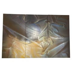 Peter H Mackie Triptych Acrylic on Canvas