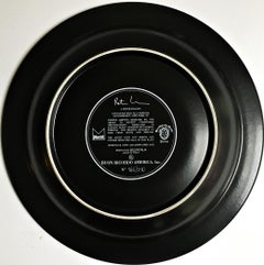 Limited Edition ceramic plate Uovo In Raviolo Alla Bergese, San Domenico NY S/N