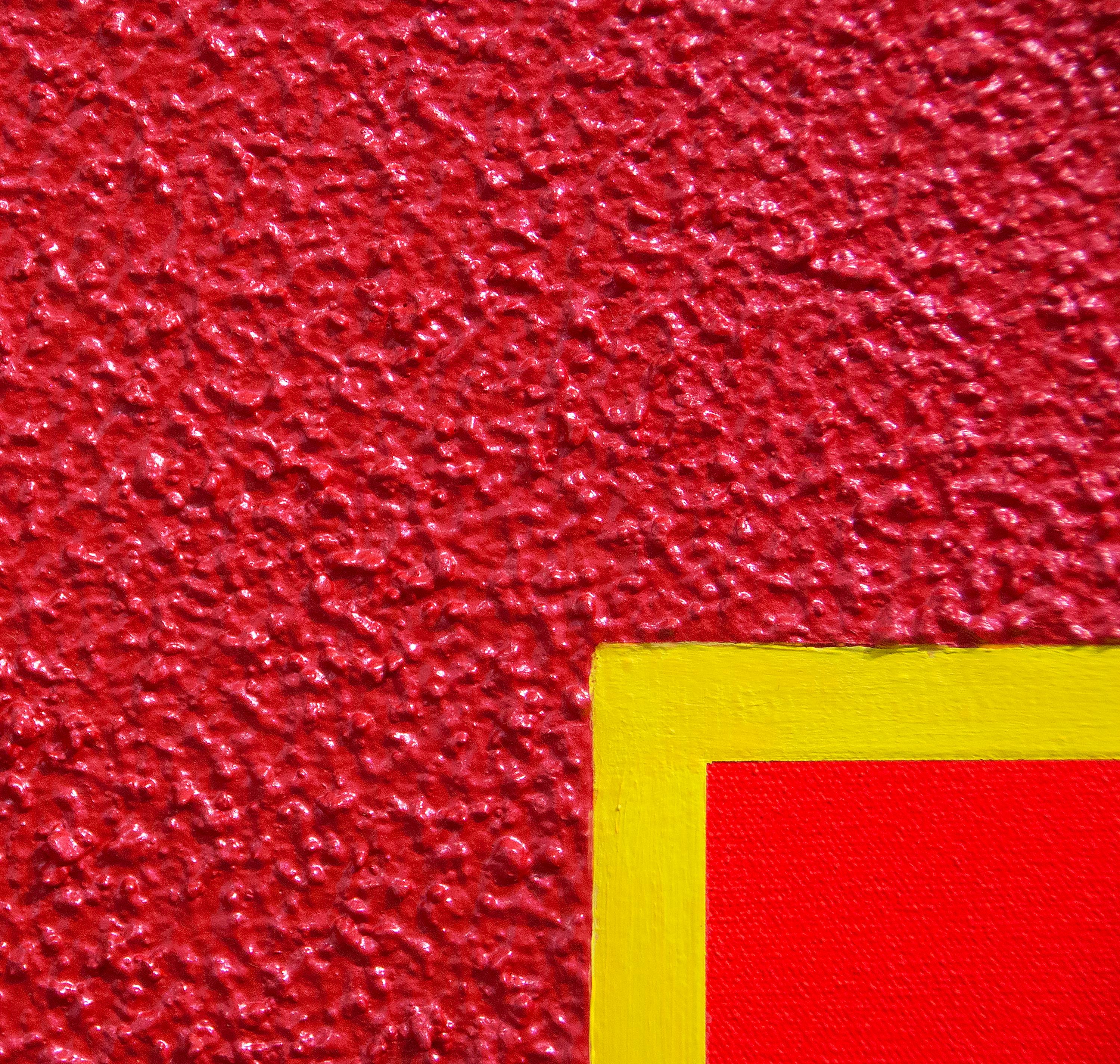 Eulogy - Contemporary Painting by Peter Halley