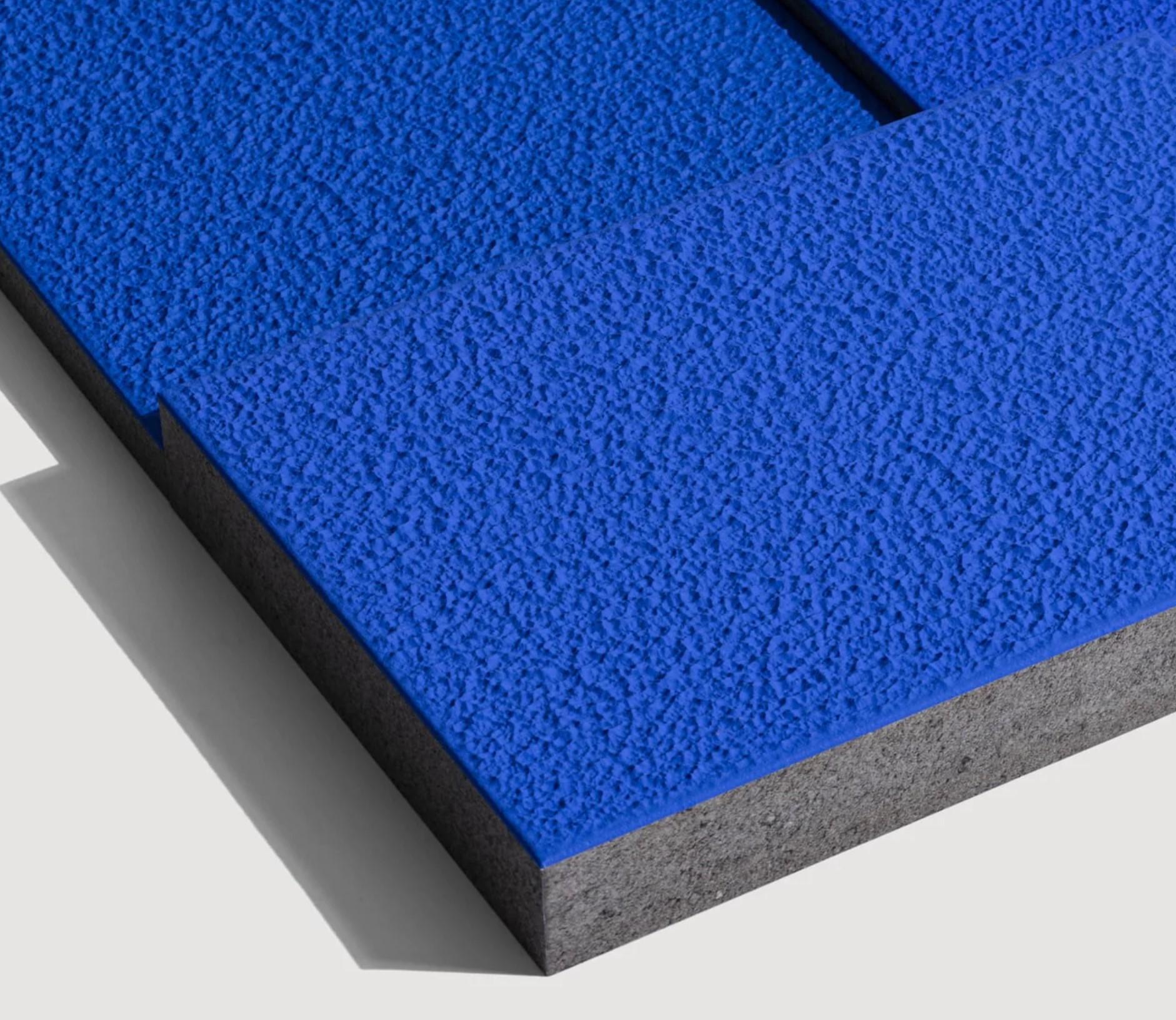 Blau, neun Times von Peter Halley, 2023 im Angebot 2