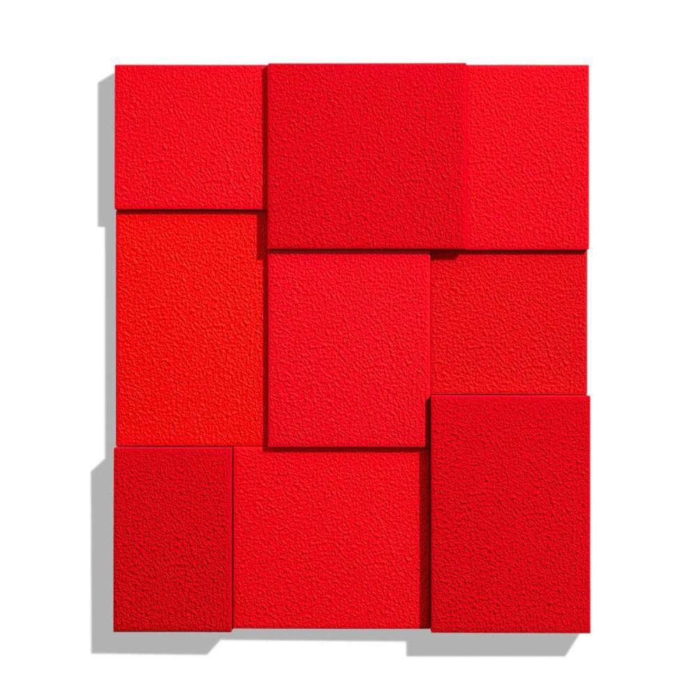 Color, Red, Blue - Nine Times (Set of 3) by Peter Halley, 2023 For Sale 8
