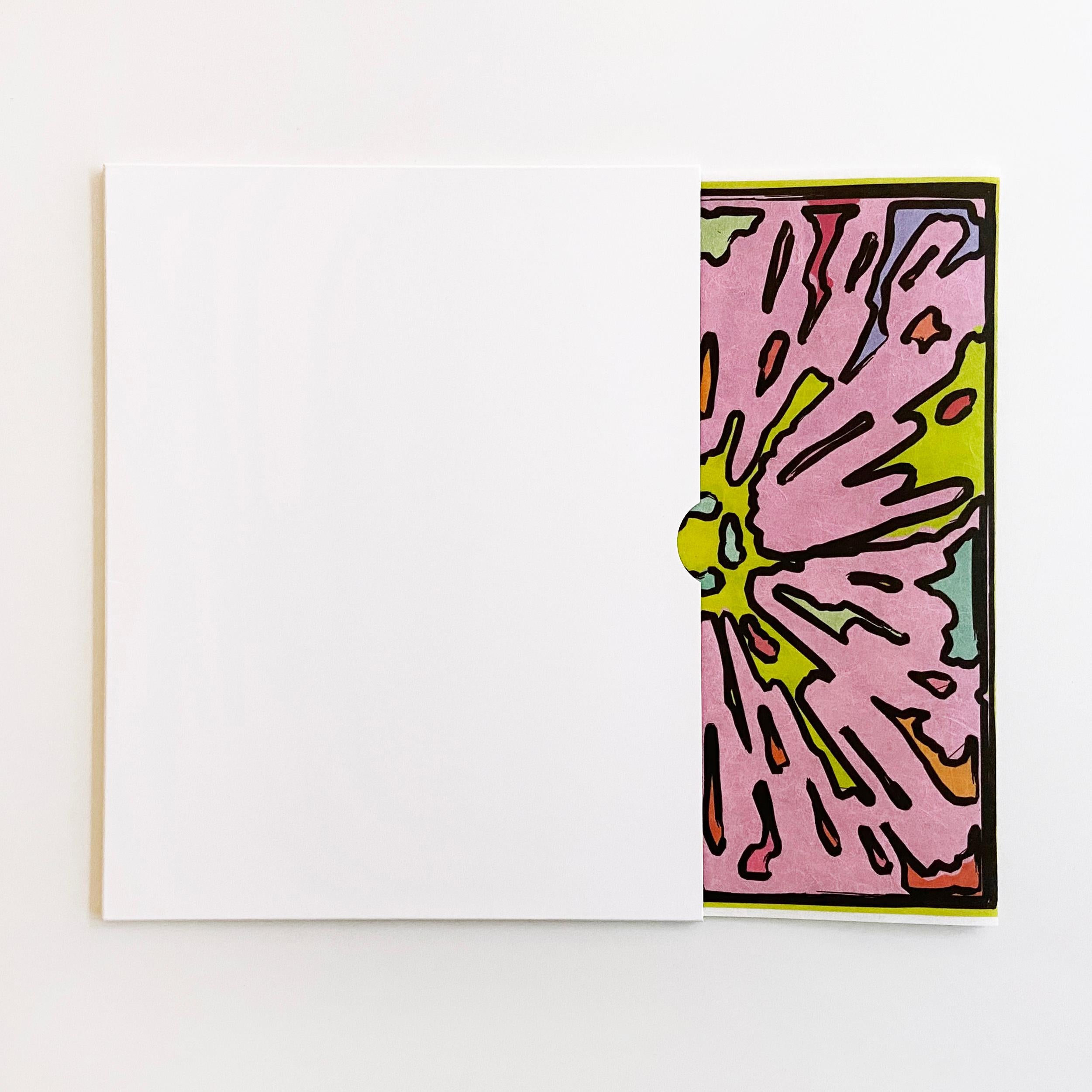 Peter Halley, Cartoon Explosion - Abstract Art, Minimalism, Signed Print For Sale 2