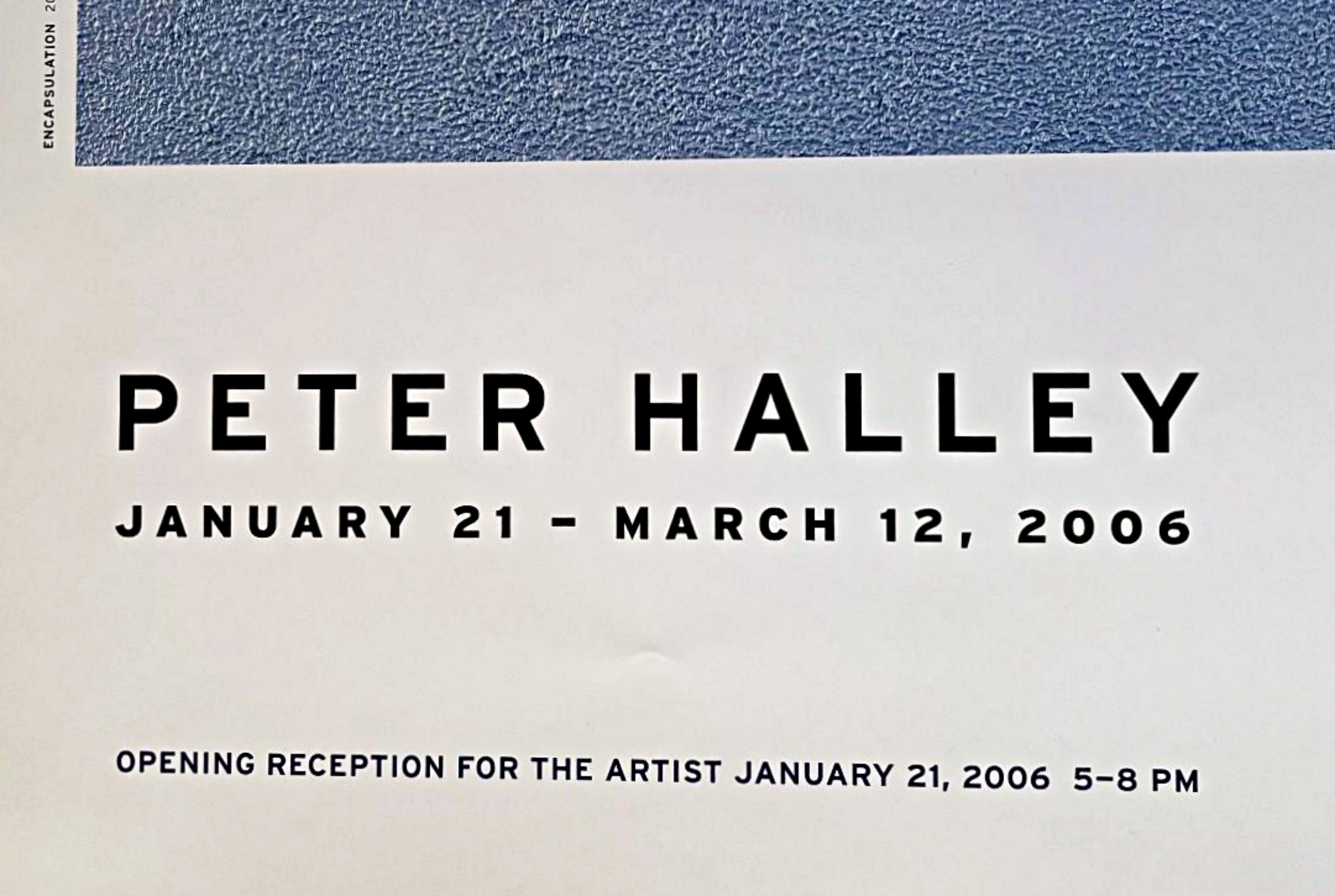 Peter Halley, Imago Galleries, Palm Desert, CA (Hand Signed) For Sale 1