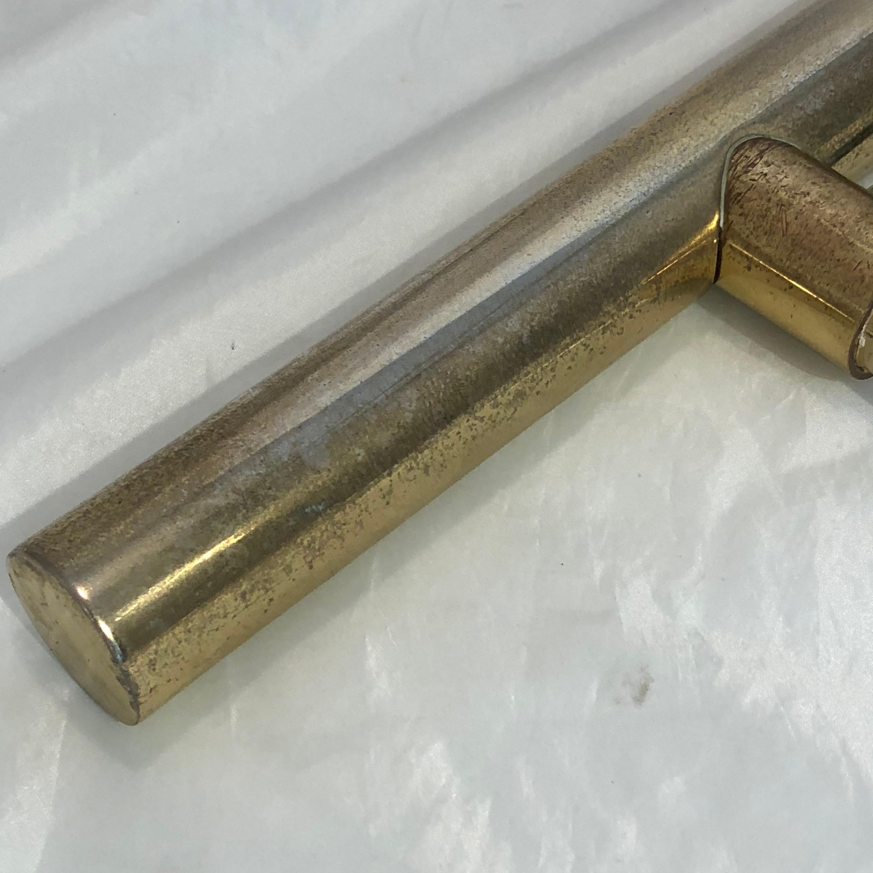 Peter Hamburger Crylicord Floor Lamp In Lucite And Brass 5