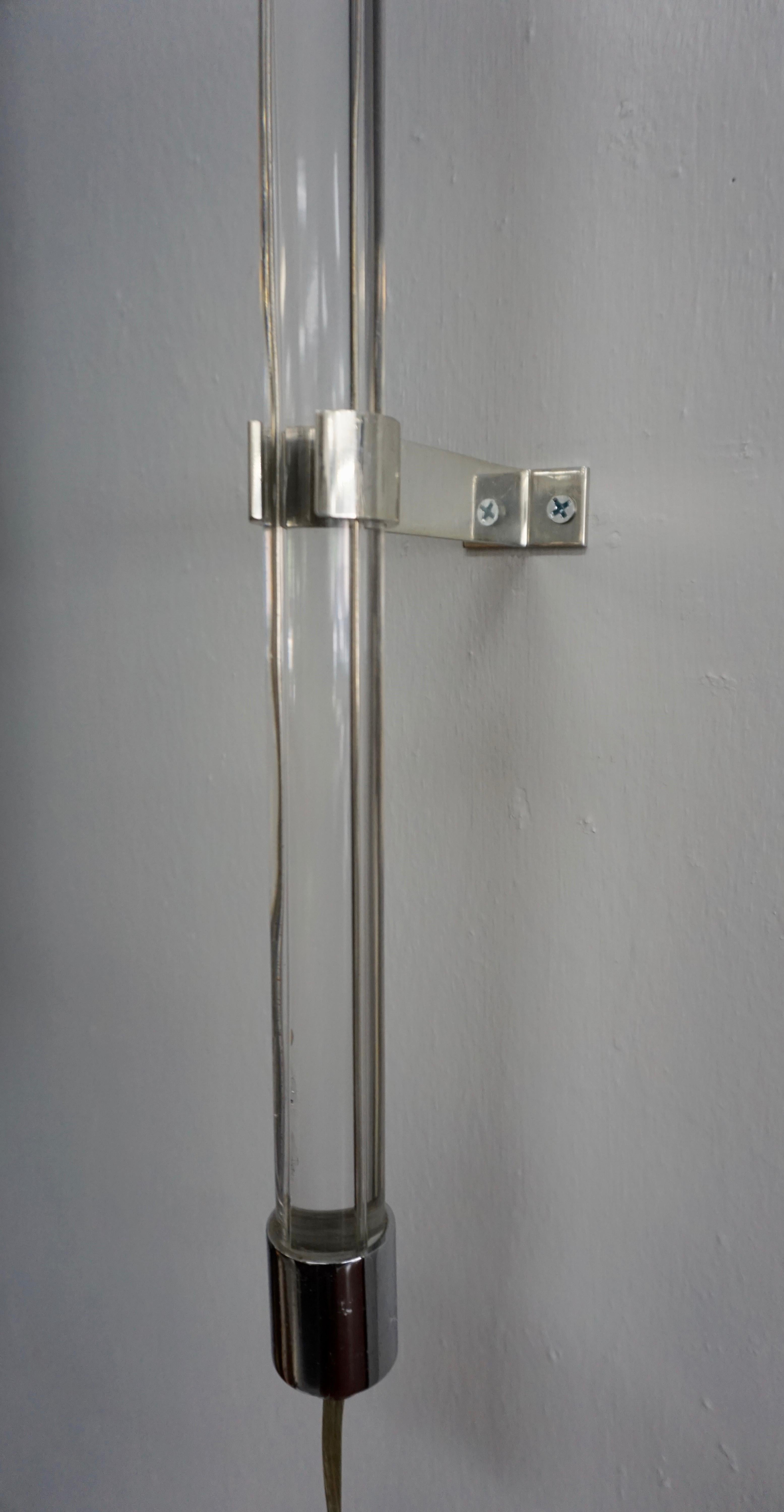 Modern Peter Hamburger for Knoll Wall Sconce For Sale