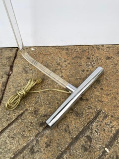 Peter Hamburger Lucite Lamp