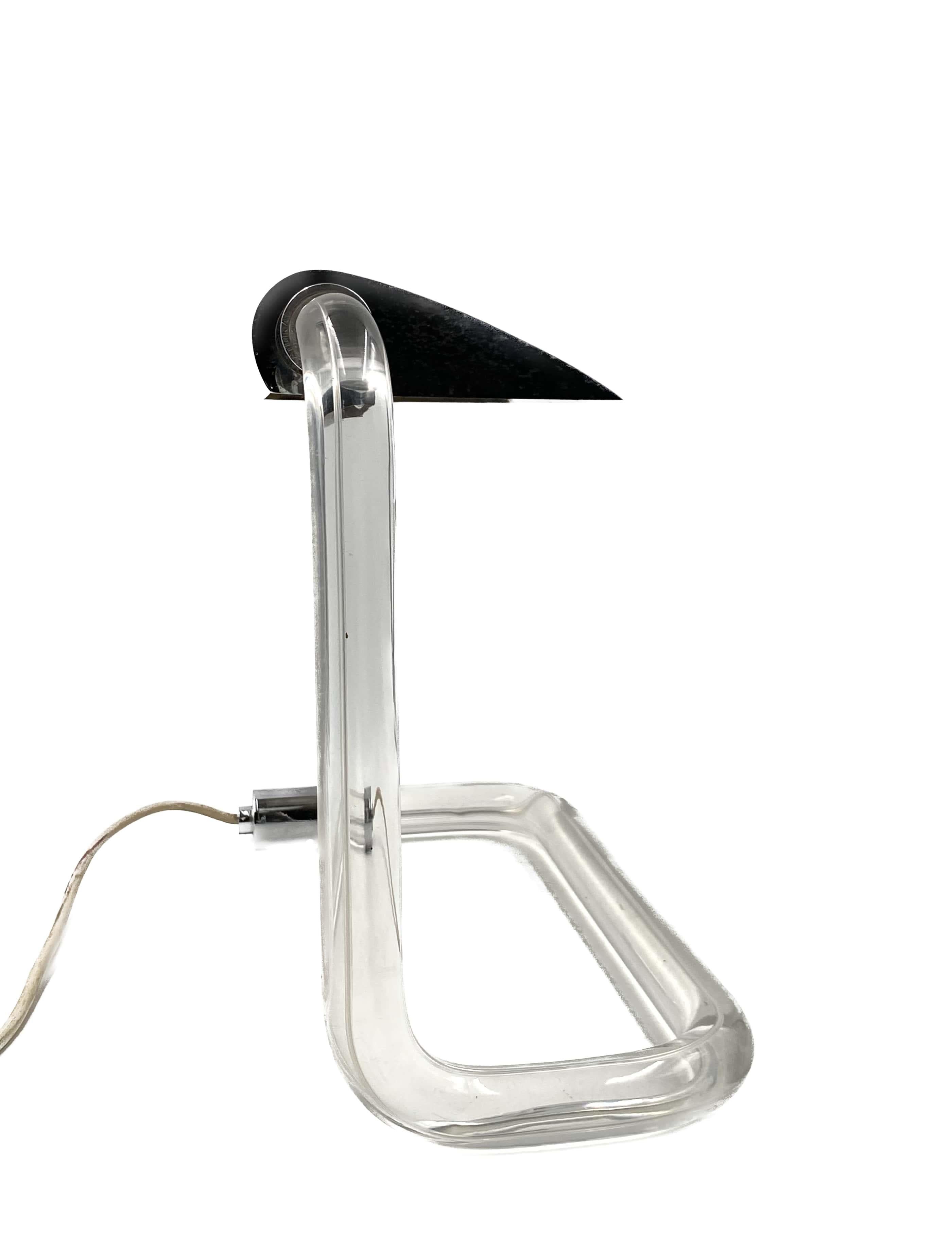 Peter Hamburger, Modernist Crylicord Desk Lamp, Knoll International, 1960s For Sale 6