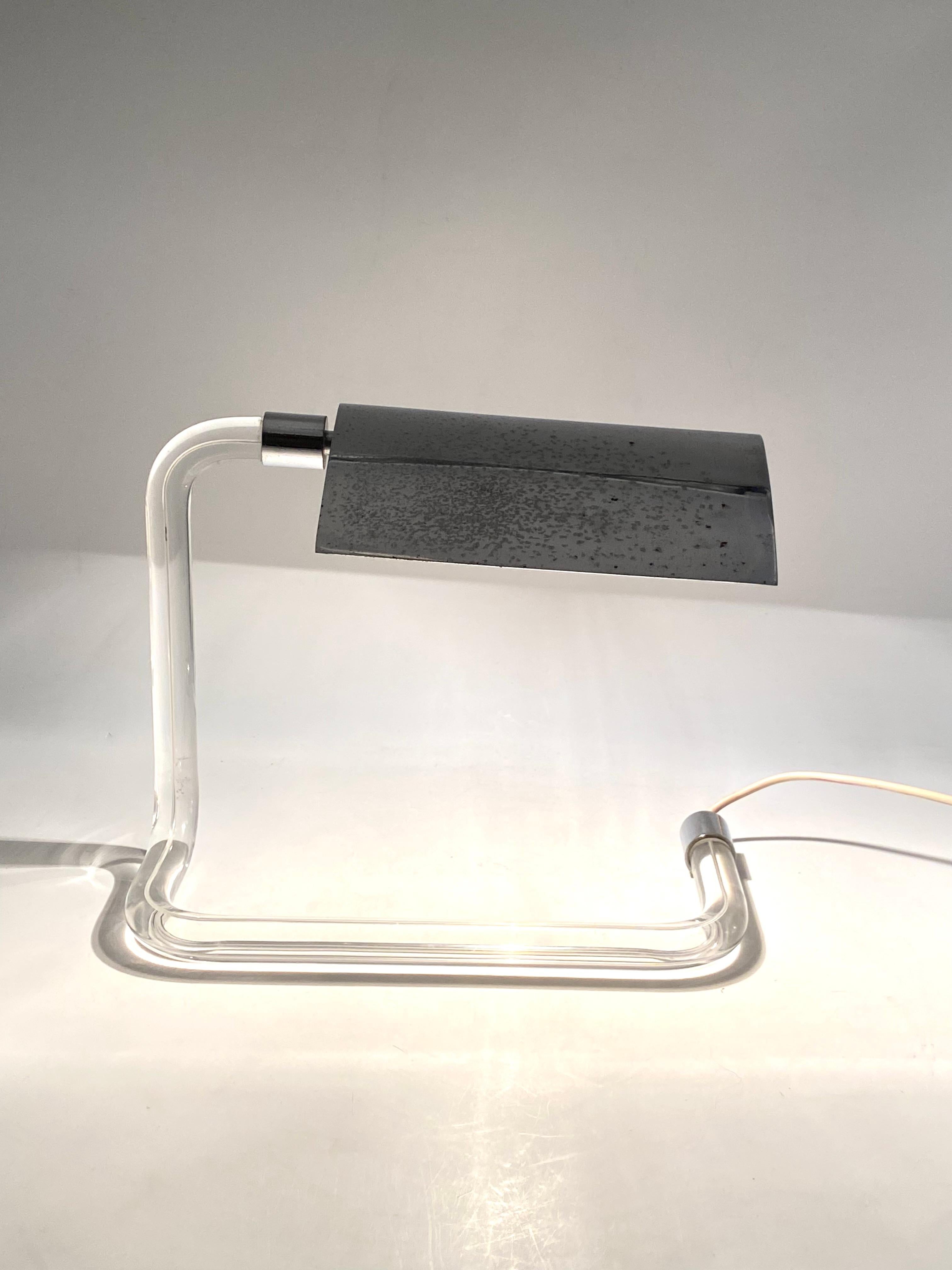 Peter Hamburger, Modernist Crylicord Desk Lamp, Knoll International, 1960s For Sale 13