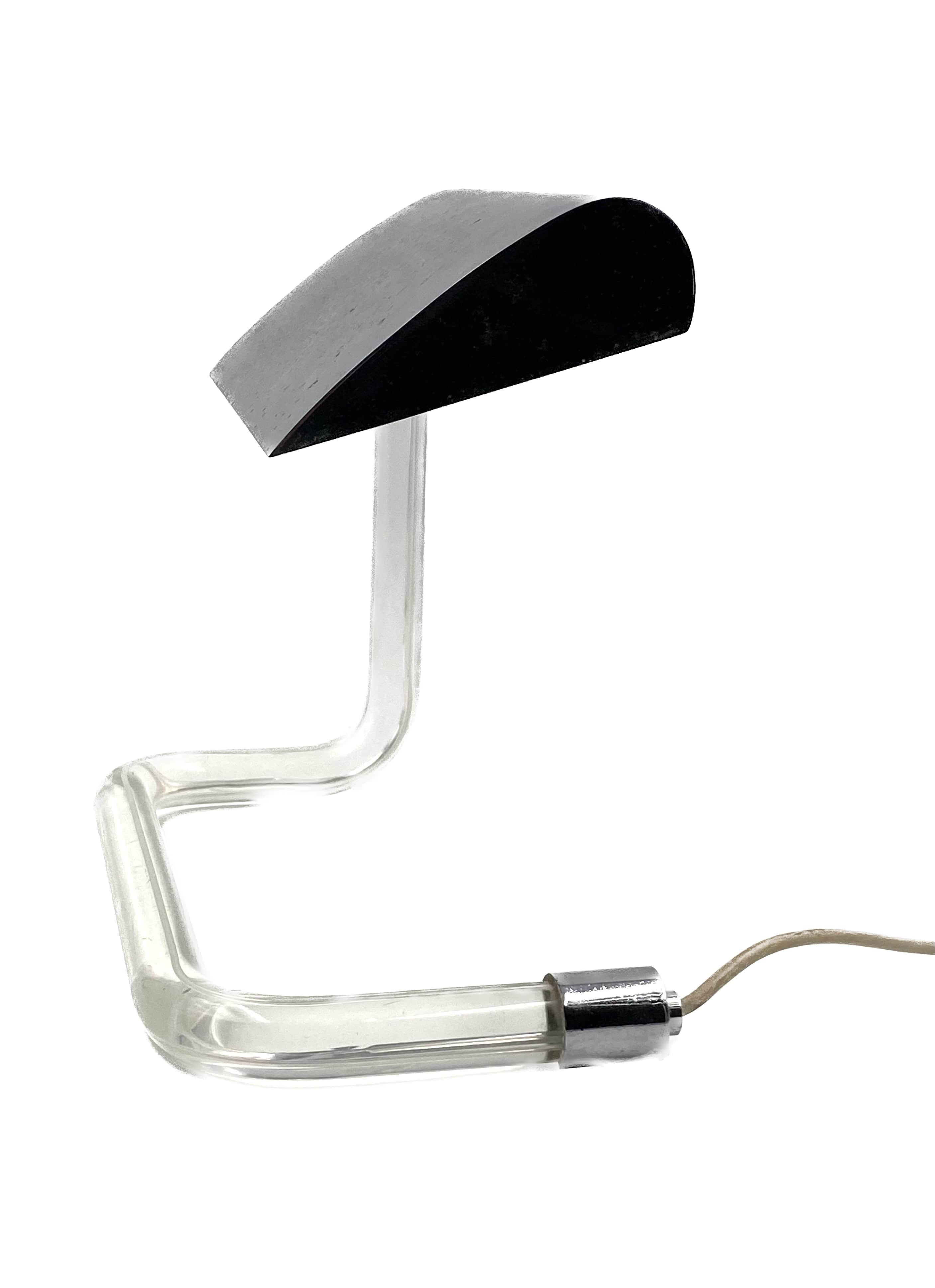 Peter Hamburger, Lampada da scrivania modernista Crylicord, Knoll International, anni '60 in vendita 2