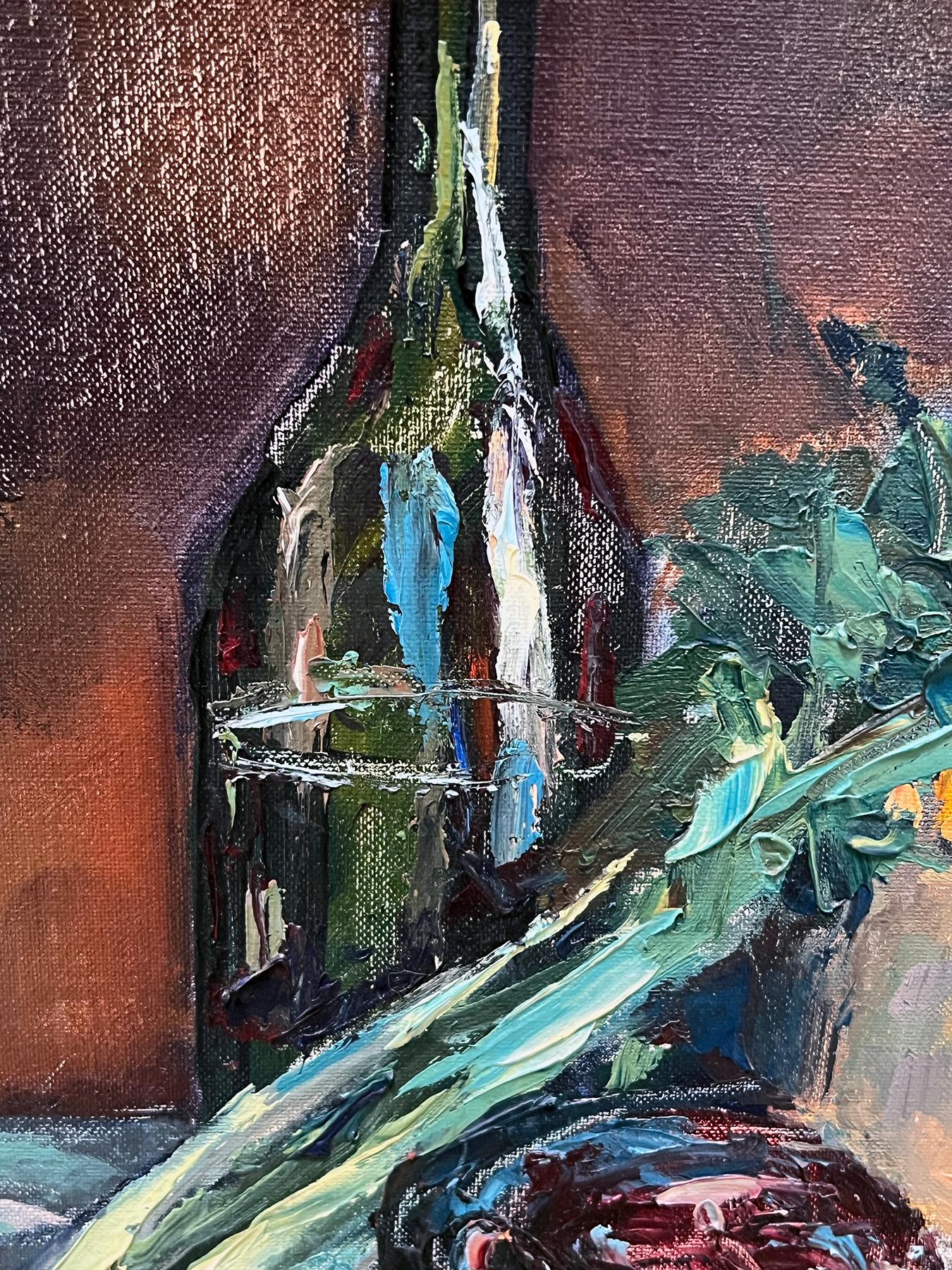 Peter Hamlett Signiert Öl auf Platte Stillleben Datiert 1966, Laguna Beach (Sonstiges) im Angebot