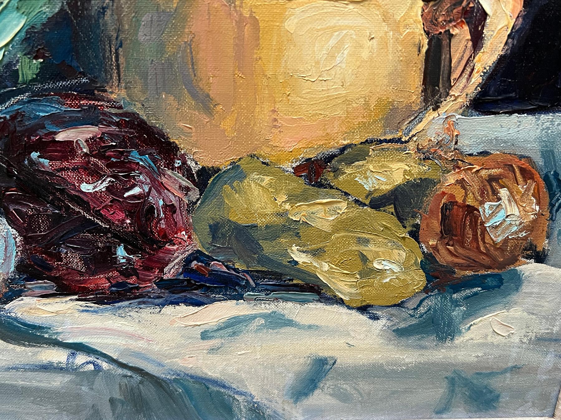 Peter Hamlett Signiert Öl auf Platte Stillleben Datiert 1966, Laguna Beach (Mitte des 20. Jahrhunderts) im Angebot