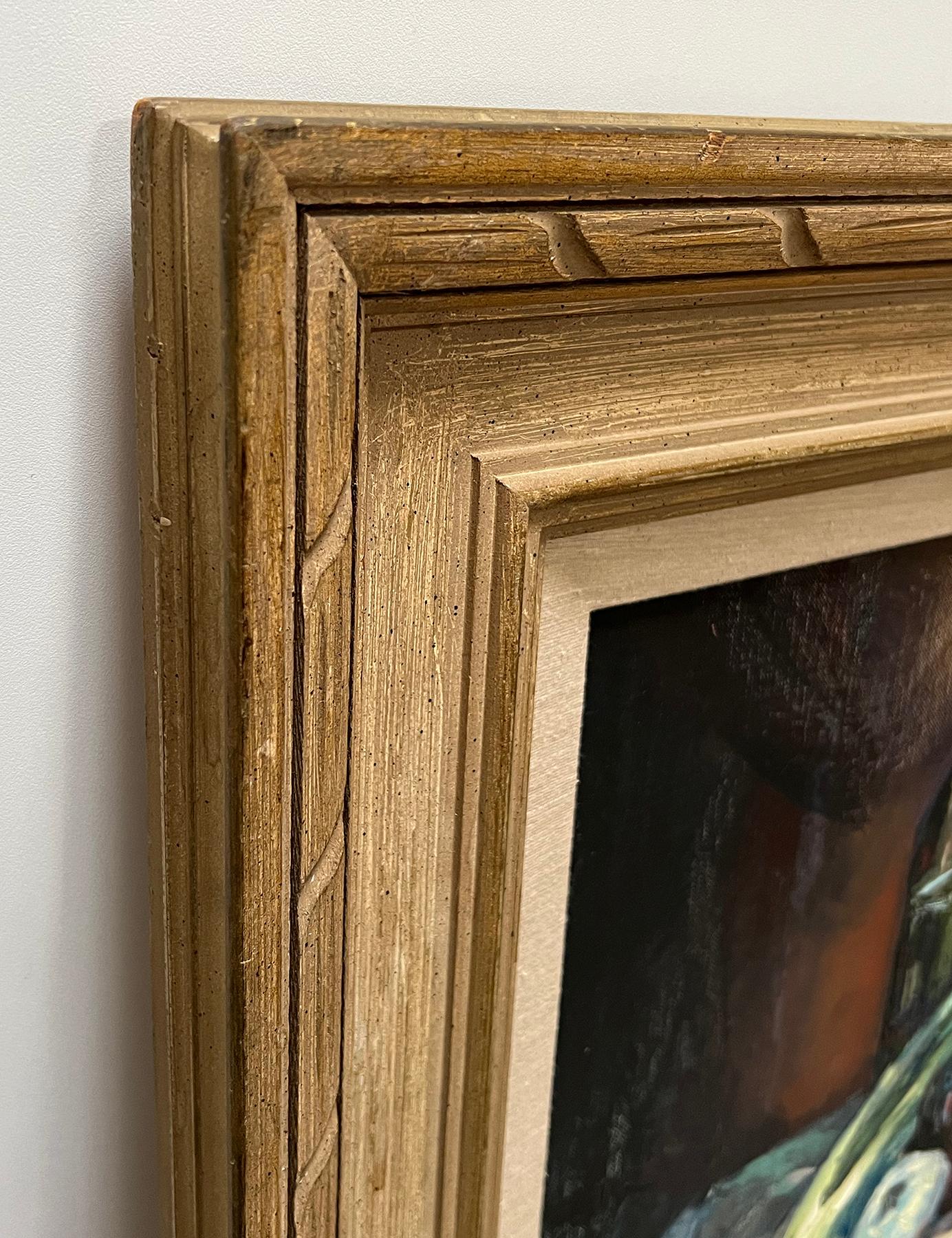 Peter Hamlett Signiert Öl auf Platte Stillleben Datiert 1966, Laguna Beach im Angebot 1