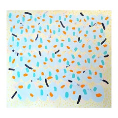 "Bouquet" Contemporary Colorful Vibrant Abstract Geometric Painting