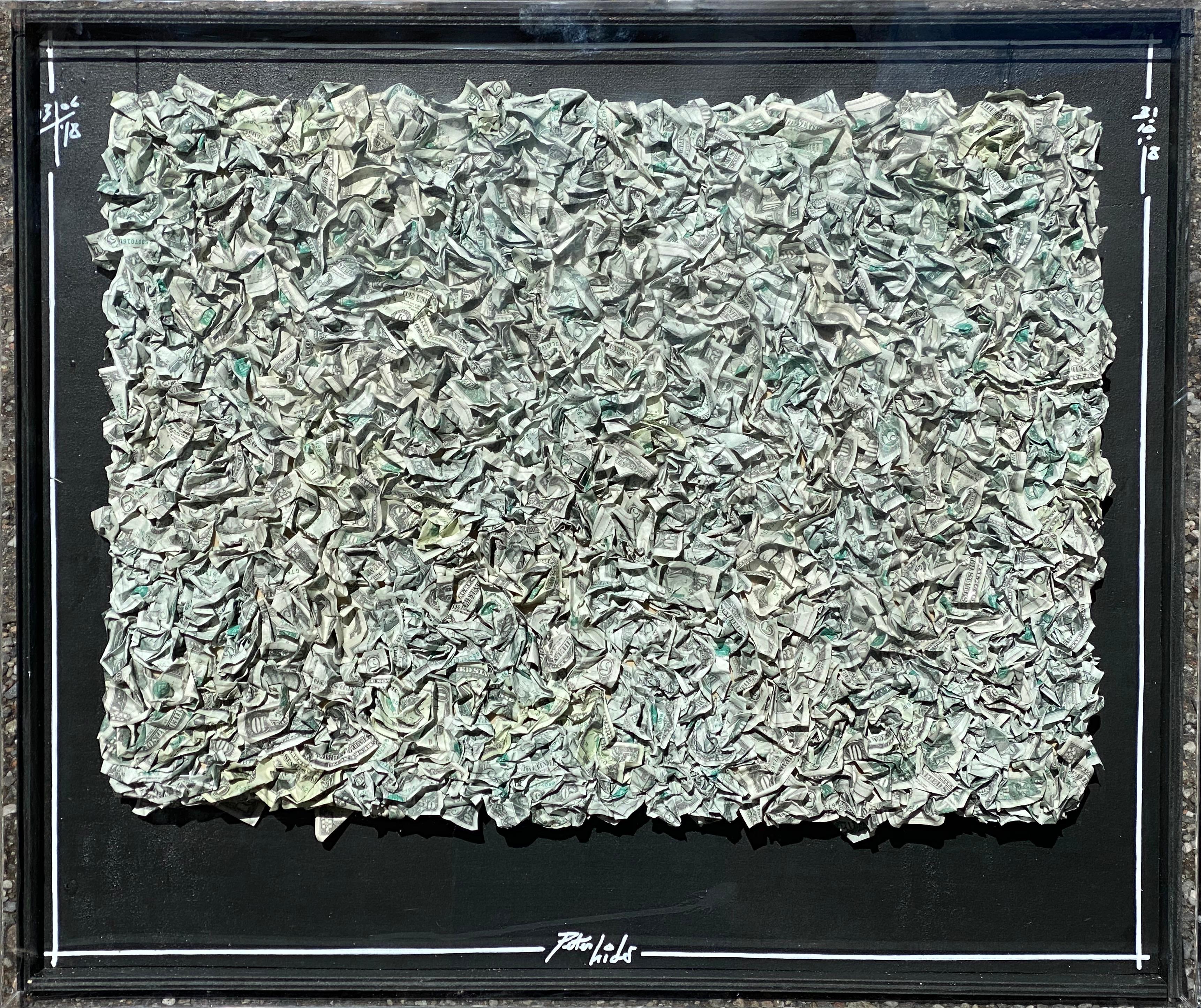 Monocromo Verde Dollaro - Painting by Peter Hide 311065