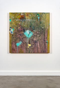 Cerulean Warbler - Mixed Media Painting on Wood Panel