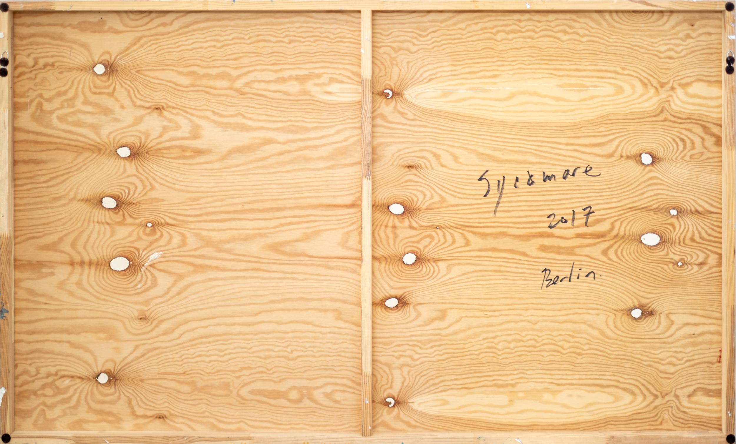 Sycamore (Berlin Series) - contemporaneo, figurativo, tecnica mista su pannello 8