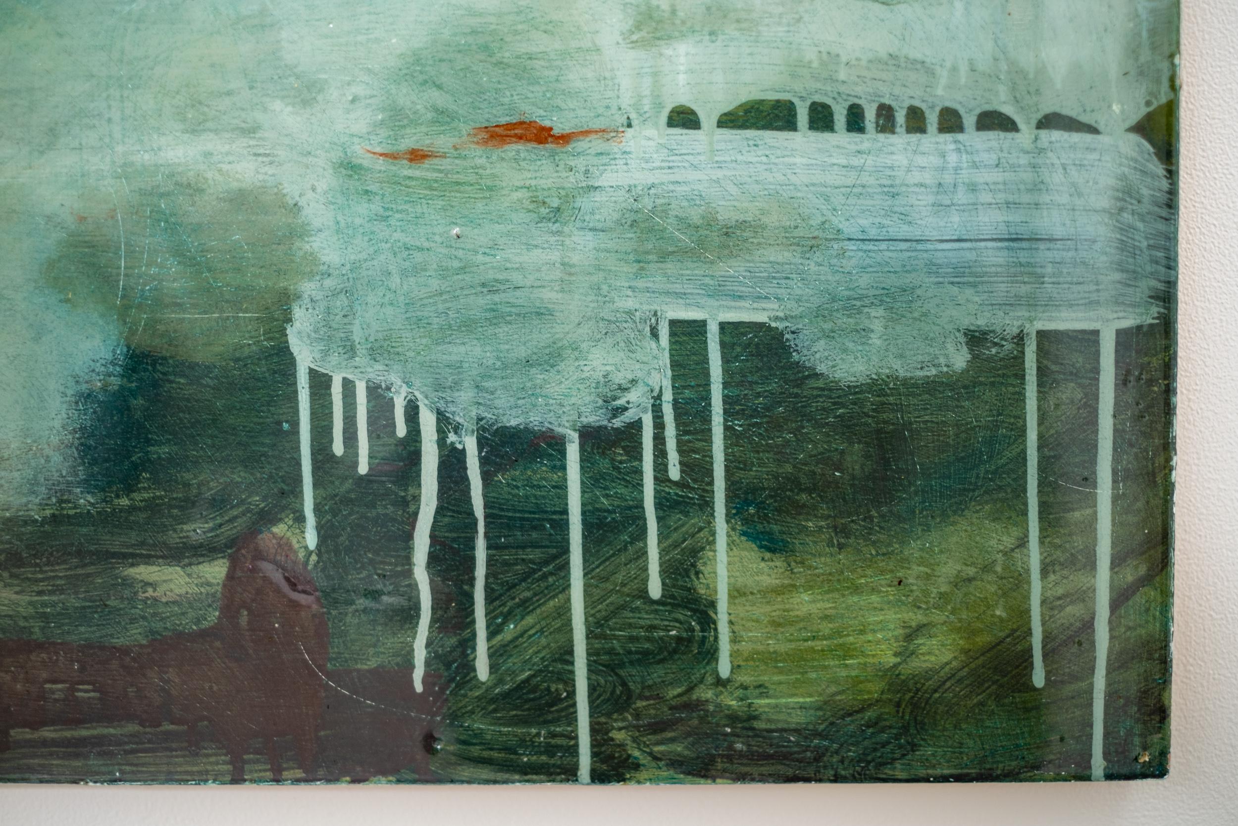 Sycamore (Berlin Series) - contemporaneo, figurativo, tecnica mista su pannello 2