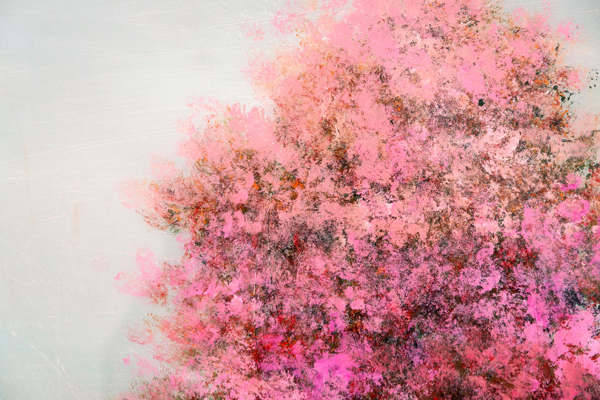 Este cuadro de paisaje contemporáneo de un árbol fue creado por Peter Hoffer, respetado en el mundo del arte internacional como artista contemporáneo por sus paisajes etéreos y atmosféricos.

Con reminiscencias de los grandes románticos del siglo