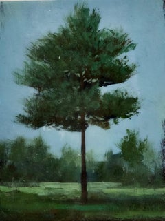 "Cedar", painting by Peter Hoffer (14.5x11'), 2021