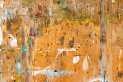 Nuthatch II - large, rustic, blue, red, bird, resin and mixed media on panel